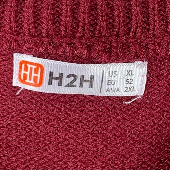 H2H V-Neck‎ Sleeveless Sweater - Picture 3 of 6